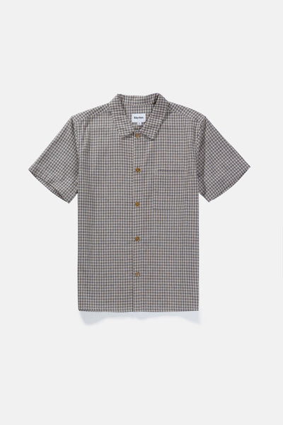 Rhythm Linen Check Short Sleeve Shirt
