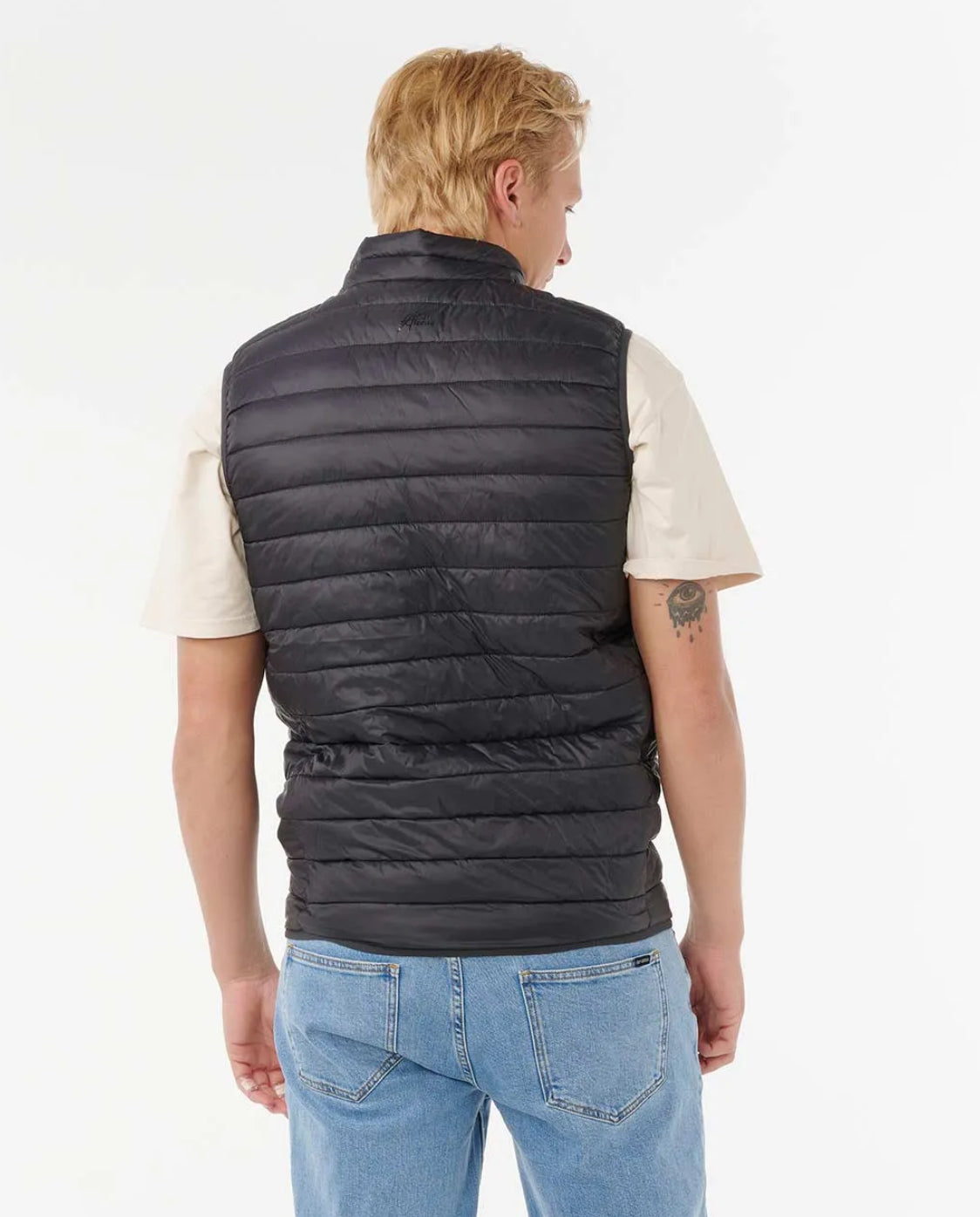 Rip Curl Anti Series Search Puffer Vest - Black | Men’s