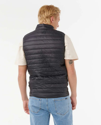 Rip Curl Anti Series Search Puffer Vest - Black | Men’s