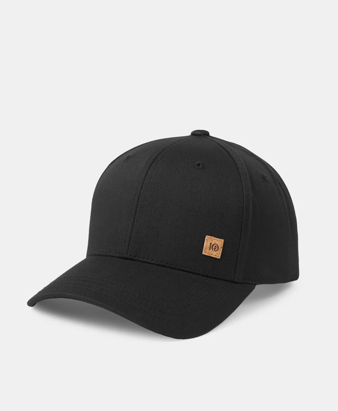 TenTree Cork Icon Elevation Hat - Meteorite Black | Unisex