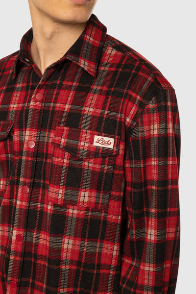 TEAMLTD Stretch Flannel - Red | Men’s