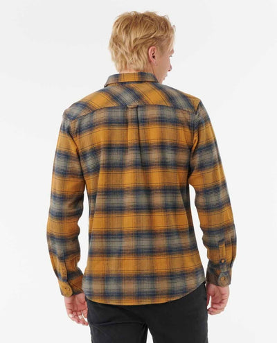 Rip Curl Count Flannel Shirt - Bronze | Men’s