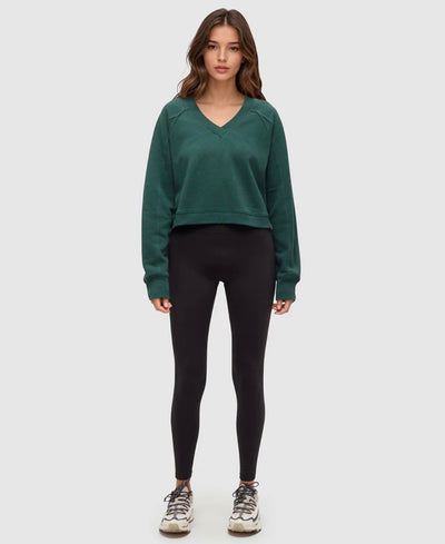 TenTree Fernie Brushed Leggings - Meteorite Black | Women’s