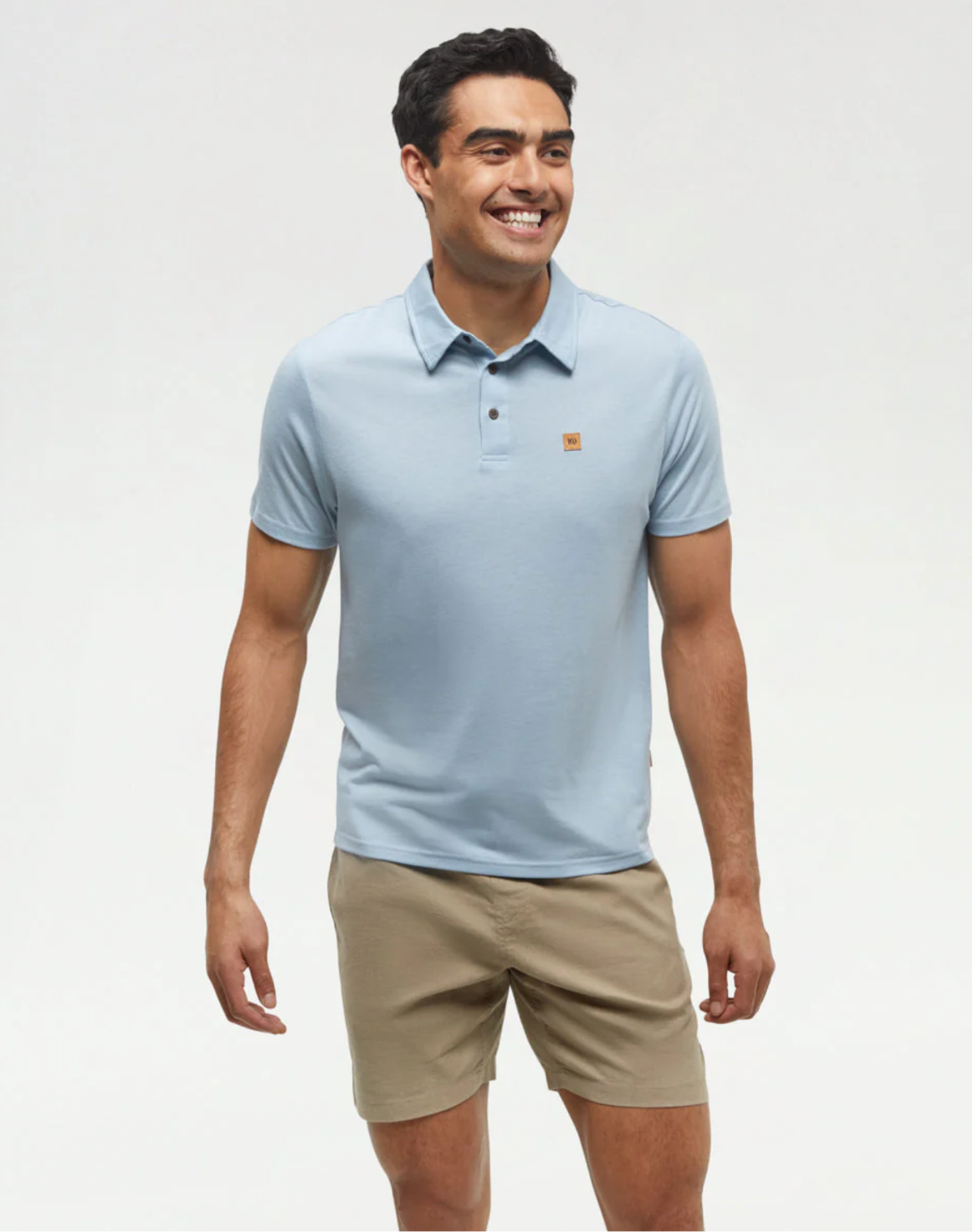 TenTree Astir Polo - Blue Haze Heather | Men’s