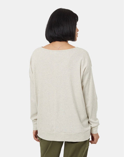TenTree Meyer Longsleeve - Vintage White Heather | Men’s