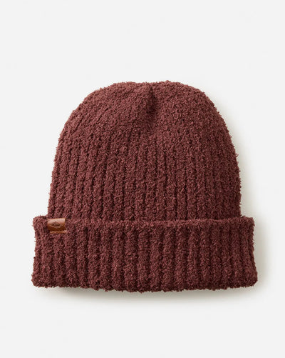Rip Curl Fadeout Fleece Reg Beanie - Brown | Men’s