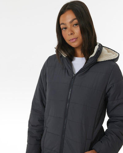 Rip Curl Anti-Series Anoeta Long Line - Washed Black | Women’s