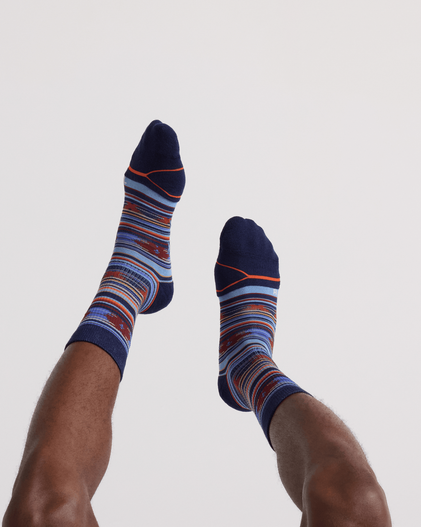 SAXX Good Form Crew Socks - Blanket Stripe-Multi | Men’s