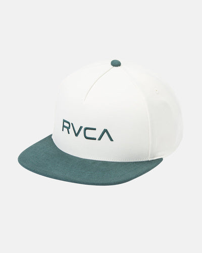 RVCA Two Tone SnapBack - Hunter Green