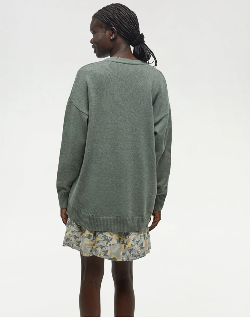 TenTree Prairies Cardigan - Agave Green Heather | Women’s