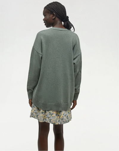 TenTree Prairies Cardigan - Agave Green Heather | Women’s
