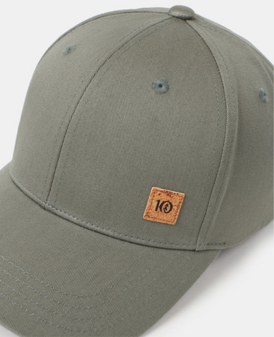 TenTree Cork Icon Elevation Hat - Agave Green