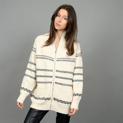 RD Styles Azima Long Raglan Sleeve Shawl Neck Cardigan