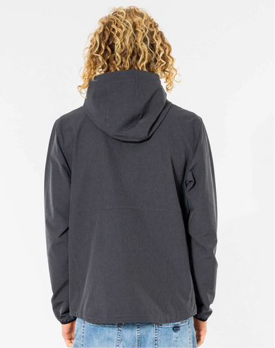 Rip Curl Elite Anti-Series Zip Through Jacket - Black | Men’s