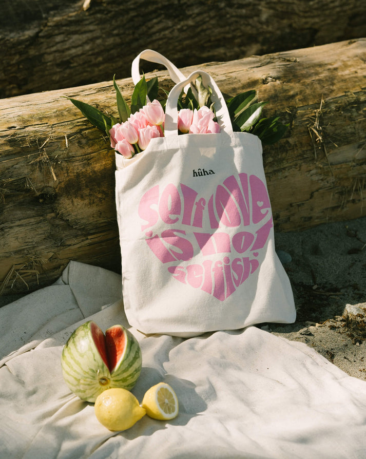 Huha "Self Love" Tote Bag