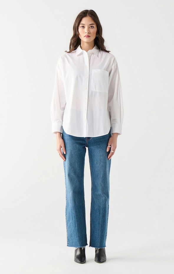 Dex Poplin Button Front Shirt