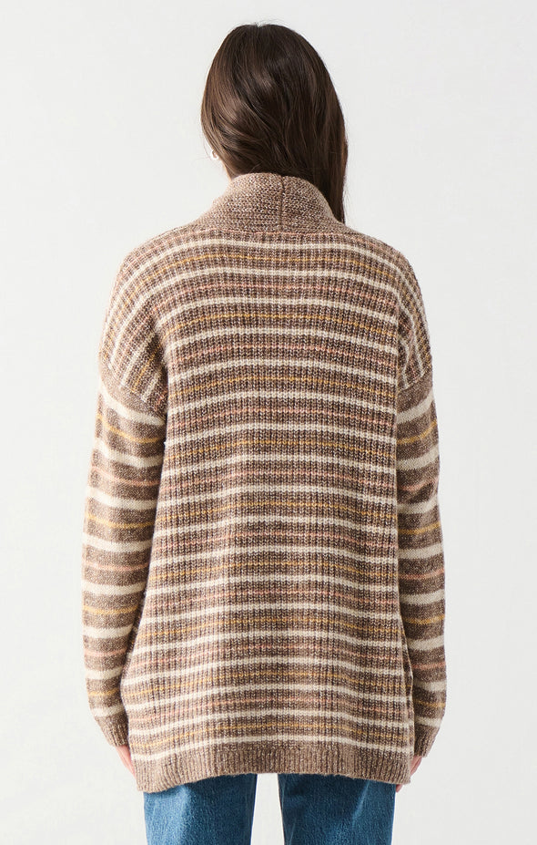 Dex Textured Stitch open Cardigan