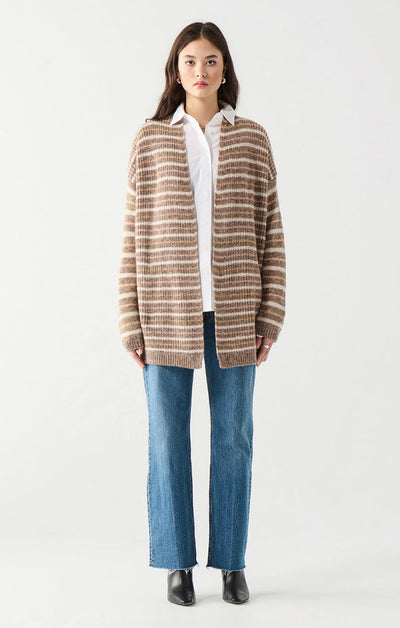 Dex Textured Stitch open Cardigan