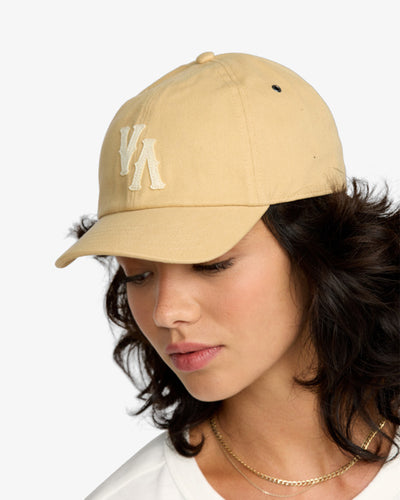 RVCA Dugout Dad Hat - Sanddune | Women’s