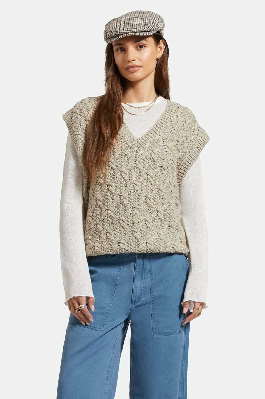 Brixton Lafayette Oversized Sweater Vest