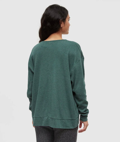 TenTree Meyer Longsleeve - Forest Pine Heather | Women’s