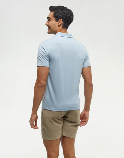 TenTree Astir Polo - Blue Haze Heather | Men’s