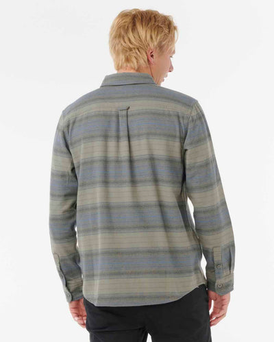 Rip Curl Line Up Flannel Shirt - Deep Cactus | Men’s