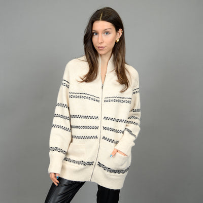 RD Styles Azima Long Raglan Sleeve Shawl Neck Cardigan