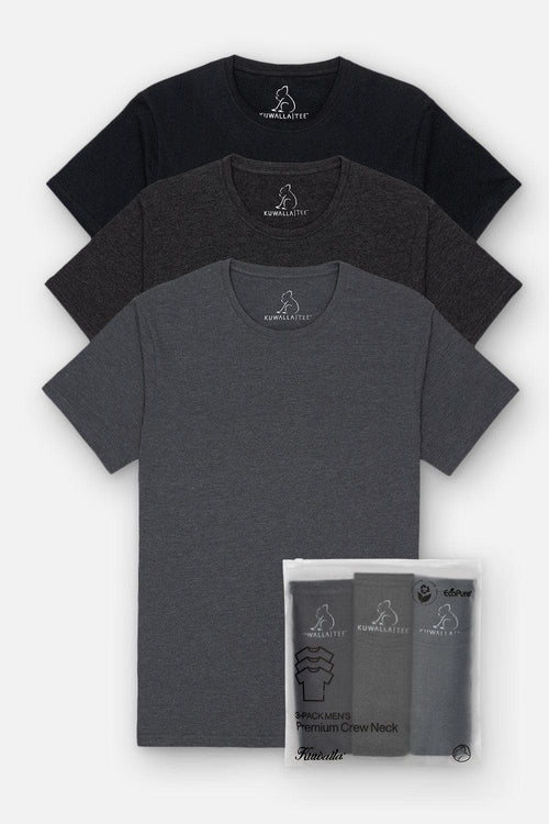 Kuwalla 3-Pack Crew Neck