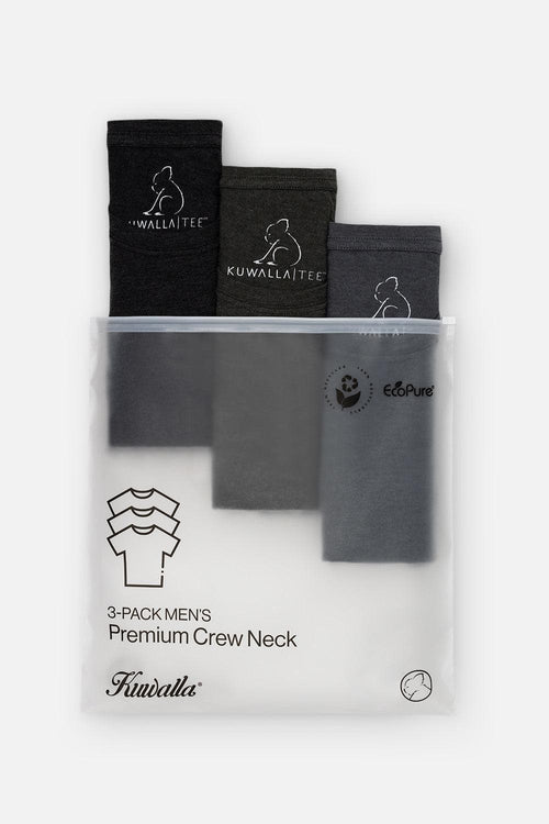 Kuwalla 3-Pack Crew Neck