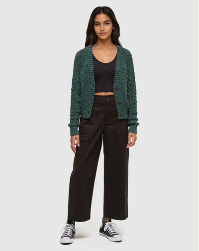 TenTree Stillwater Cardigan - Forest Pine Nep | Women’s