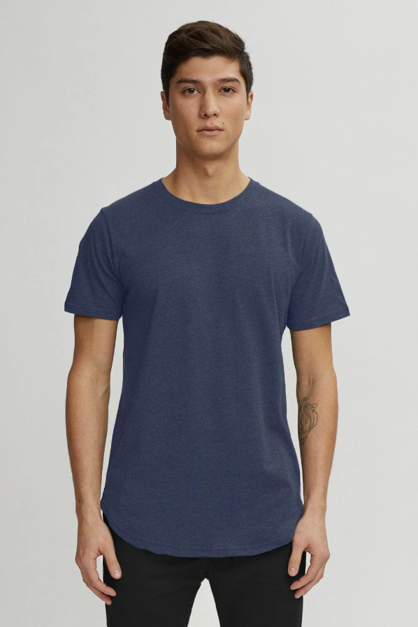 Kuwalla Eazy Scoop Tee - Navy | Men’s