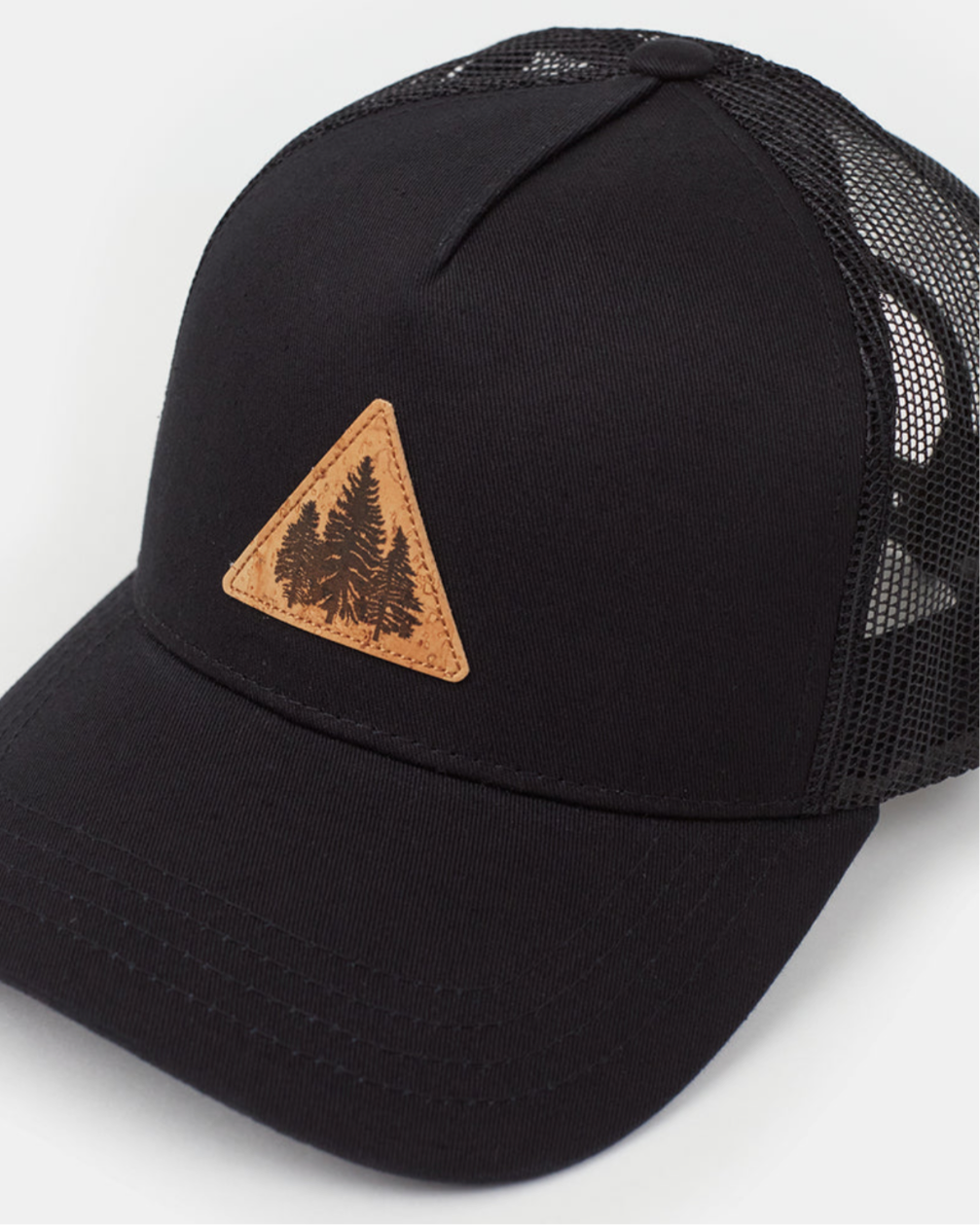 TenTree Pine Trio Altitude Hat - Meteorite Black/Cork Patch