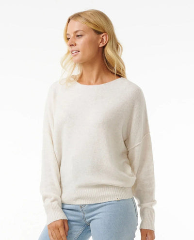 Rip Curl Emily Sweater - Ecru Marle | Women’s