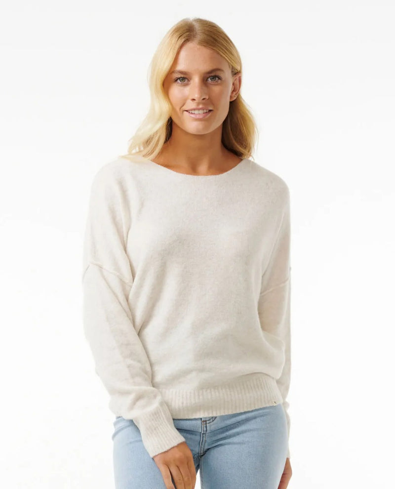 Rip Curl Emily Sweater - Ecru Marle | Women’s