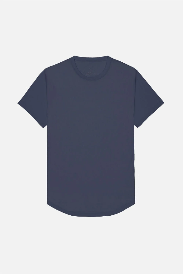 Kuwalla Eazy Scoop Tee - Navy | Men’s