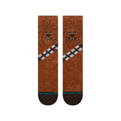 Stance X Star Wars Chewie Crew Socks - Brown | Unisex