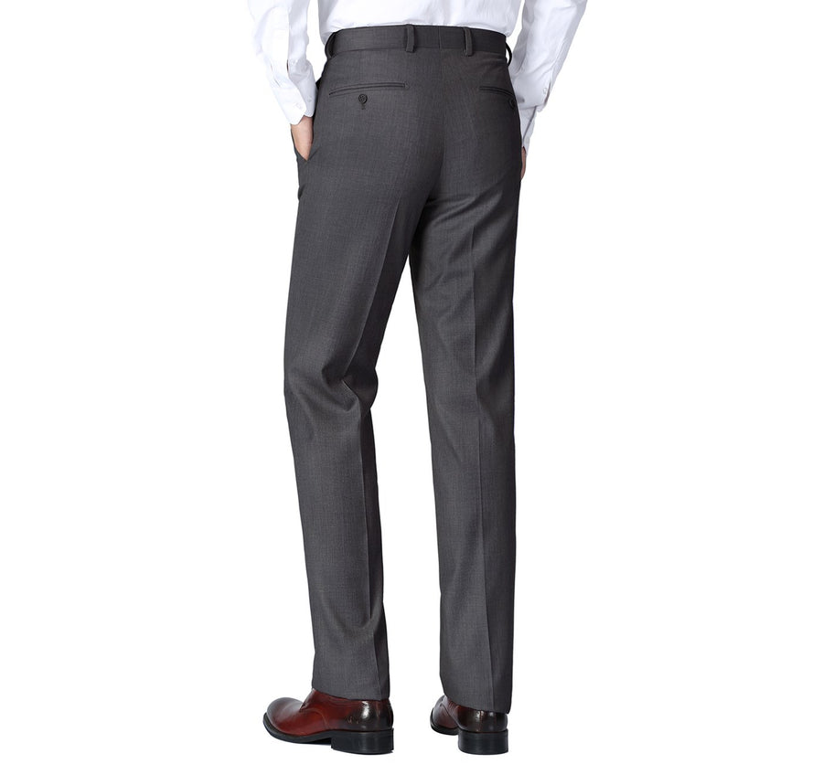 Renoir 202-1 Men's Slim Flat Front Dress Pants