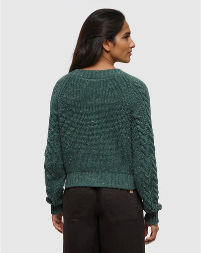 TenTree Stillwater Cardigan - Forest Pine Nep | Women’s