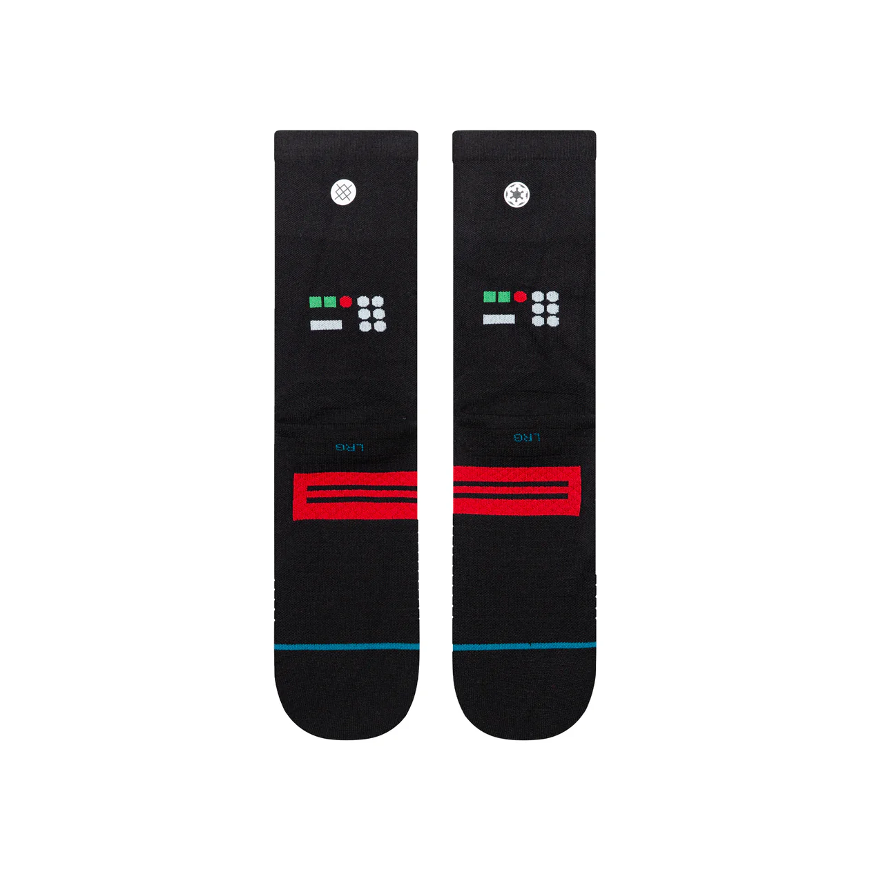 Stance X Star Wars Dark Side Performance Crew Socks - Black | Unisex