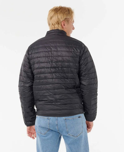 Rip Curl Anti-Series Search Puffer Crew - Black | Men’s