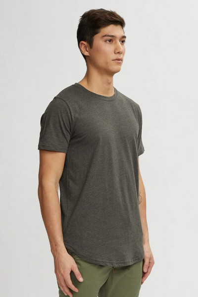 Kuwalla Eazy Scoop Tee - Dark Olive | Men’s