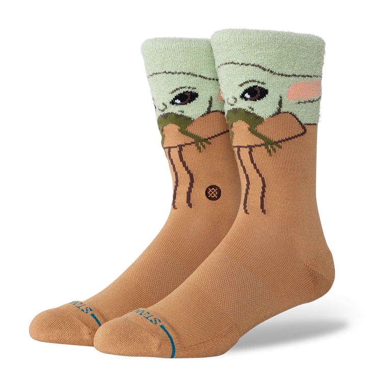 Stance X Star Wars Grogu Hungry Crew Socks - GRN | Unisex