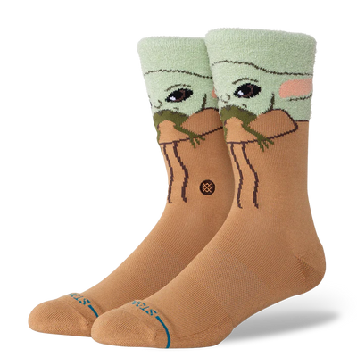 Stance X Star Wars Grogu Hungry Crew Socks - GRN | Unisex