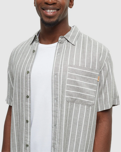 TenTree Dundas Shirt -Agave Green/Undyed | Men’s