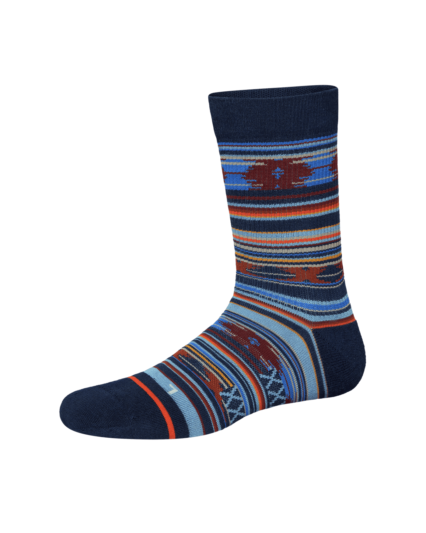 SAXX Good Form Crew Socks - Blanket Stripe-Multi | Men’s