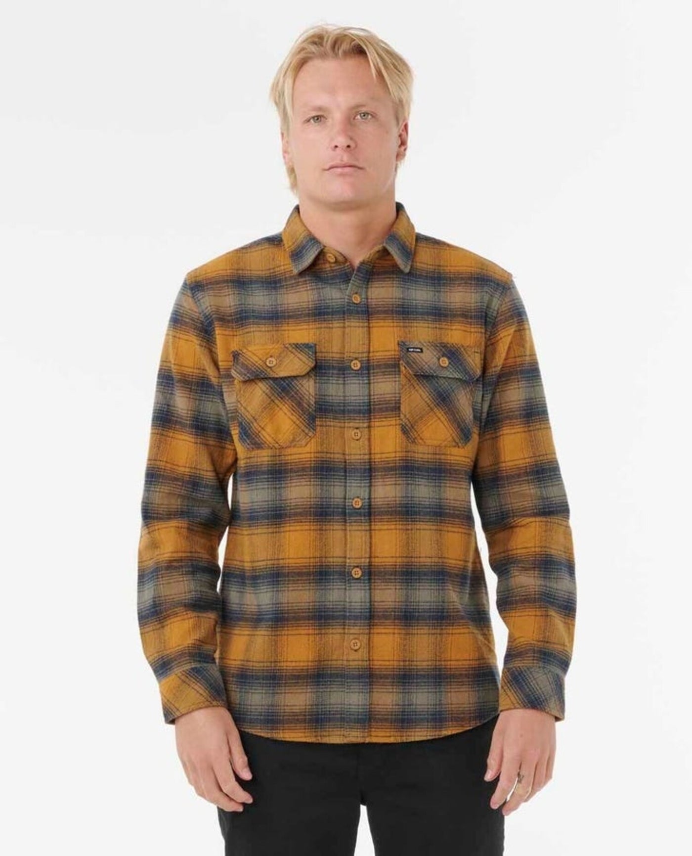 Rip Curl Count Flannel Shirt - Bronze | Men’s