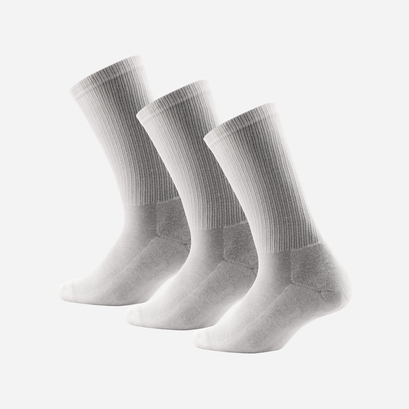 BN3TH Classic Crew Sock 3 Pack - White | Men’s