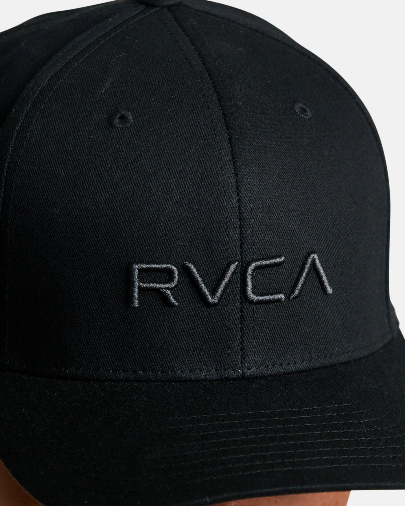 RVCA Flex Fit Hat - Black | Men’s