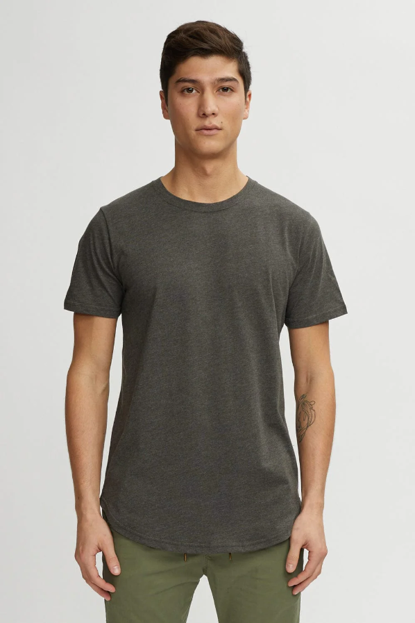 Kuwalla Eazy Scoop Tee - Dark Olive | Men’s